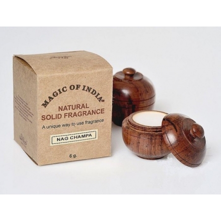 SHAMASA Naturalne perfumy w kremie NAG CHAMPA trwały zapach 6g